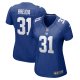 Women's New York Giants Matt Breida Nike Royal Game Jersey