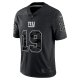 Men's New York Giants Kenny Golladay Nike Black RFLCTV Limited Jersey