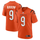 Men's Cincinnati Bengals Joe Burrow Nike Orange Alternate Game Jersey