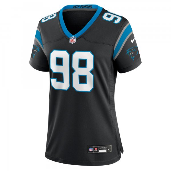 Women's Carolina Panthers Marquis Haynes Sr. Nike Black Team Game Jersey