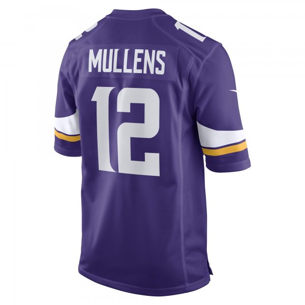 Men's Minnesota Vikings Nick Mullens Nike Purple Game Player Jersey