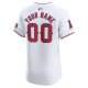 Men's Los Angeles Angels Nike White Home Elite Custom Patch Jersey