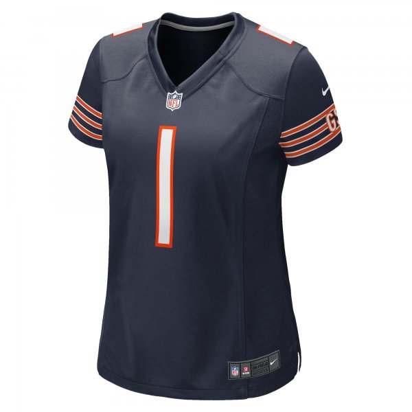 Women's Chicago Bears Justin Fields Nike Navy Player Jersey