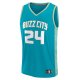 Men's Charlotte Hornets Brandon Miller Fanatics Teal Fast Break Jersey - City Edition