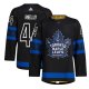 Men's Toronto Maple Leafs #44 Morgan Rielly adidas Black Alternate  Pro Player Jersey