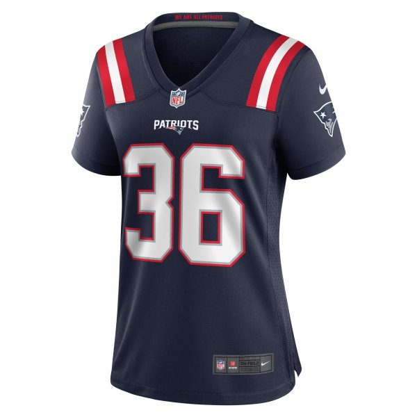 Women's New England Patriots Kevin Harris Nike Navy Game Player Jersey