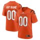 Men's Cincinnati Bengals Nike Orange Alternate Game Custom Jersey