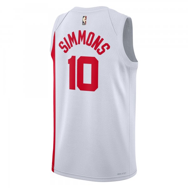 Men's Brooklyn Nets Ben Simmons Nike White Swingman Jersey - Classic Edition