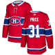 Adidas Montreal Canadiens #31 Carey Price Red Home Stitched NHL Jersey