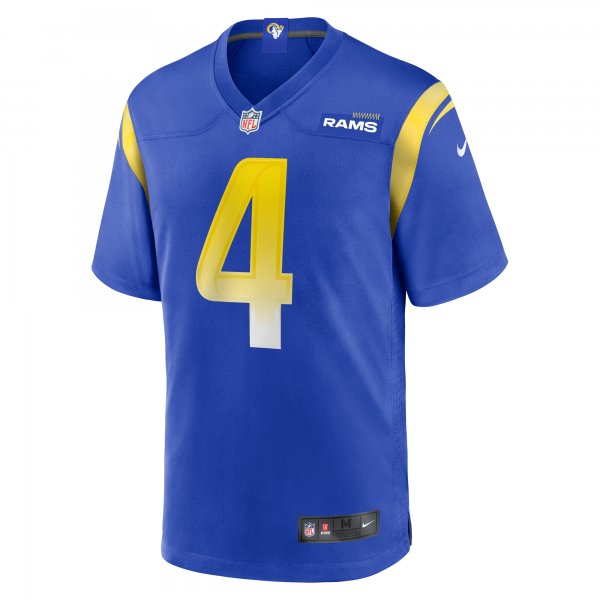 Men's Los Angeles Rams Dresser Winn Nike  Royal Team Game Jersey