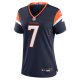 Women's Denver Broncos John Elway Nike Navy Retired Player Alternate Game Jersey