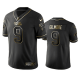 Men's Carolina Panthers #9 Stephon Gilmore Black Golden Edition Jersey