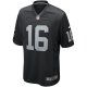 Men's Las Vegas Raiders Jim Plunkett Nike Black Game Retired Player Jersey