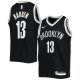 Youth Brooklyn Nets James Harden Nike Black Swingman Jersey - Icon Edition