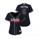 Women's Atlanta Braves Freddie Freeman Majestic Alternate 2019 Cool Base MLB Jersey