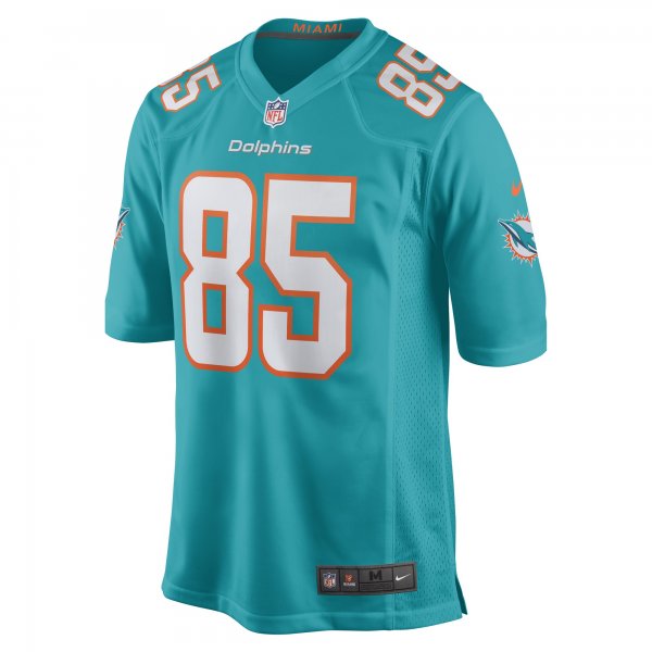 Men's Miami Dolphins River Cracraft Nike Aqua Game Player Jersey