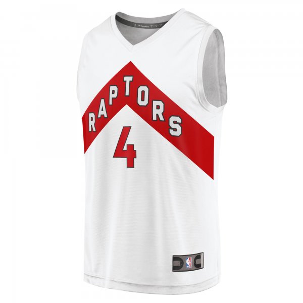 Youth Toronto Raptors Scottie Barnes Fanatics White Fast Break Player Jersey - Association Edition