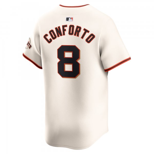 Men's San Francisco Giants Michael Conforto Nike Cream Home Limited Player Jersey