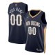 Men's New Orleans Pelicans Nike Navy 2021/22 Diamond Swingman Custom Jersey - Icon Edition