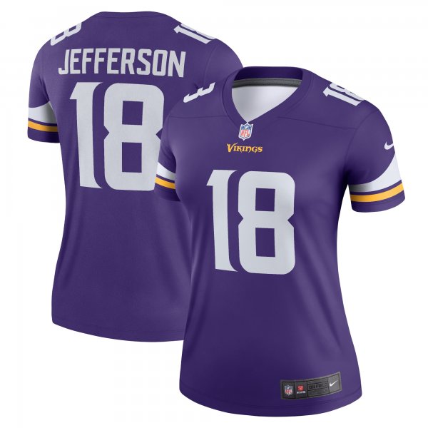 Women's Minnesota Vikings Justin Jefferson Nike Purple Legend Jersey