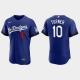 Justin Turner Los Angeles Dodgers 2021 City Connect Jersey - Royal