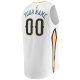 Youth New Orleans Pelicans  Fanatics White Fast Break Replica Custom Jersey - Association Edition