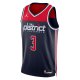 Unisex Washington Wizards Bradley Beal Jordan Brand Navy Swingman Jersey - Statement Edition