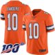 Denver Broncos #10 Emmanuel Sanders Orange Men's Stitched NFL Limited Rush 100th Season Jersey