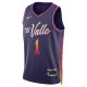 Unisex Phoenix Suns Devin Booker Nike Purple 2023/24 Swingman Jersey - City Edition