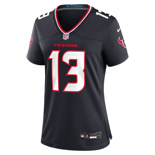 Women's Houston Texans DelShawn Phillips Nike  Navy Team Game Jersey