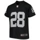 Youth Las Vegas Raiders Josh Jacobs Nike Black Game Jersey