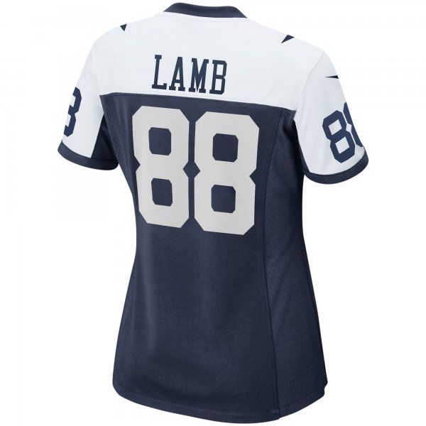 Women's Dallas Cowboys CeeDee Lamb Nike Navy Alternate Game Team Jersey