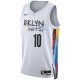 Unisex Brooklyn Nets Ben Simmons Nike White 2022/23 Swingman Jersey - City Edition