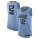 Men's Memphis Grizzlies Ja Morant Jordan Brand Light Blue Player Jersey - Statement Edition