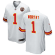 Men's Kansas City Chiefs #1 Xavier Worthy Nike White 2024 NFL Draft First Round Pick Player Limited Jersey