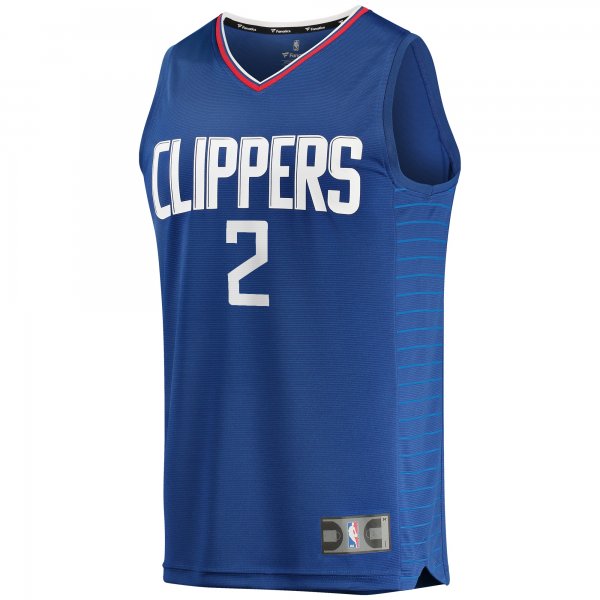 Youth LA Clippers Kawhi Leonard Fanatics Royal Fast Break Replica Jersey - Icon Edition