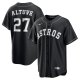 Men's Houston Astros #27 Jose Altuve Nike Black Player Jersey