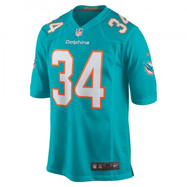 Men's Miami Dolphins Parry Nickerson Nike  Aqua Team Game Jersey