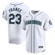 Men's Seattle Mariners #23 Ty France Nike White Home Limited Player Jersey