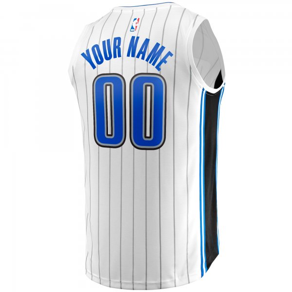 Youth Orlando Magic  Fanatics White Fast Break Replica Custom Jersey - Association Edition