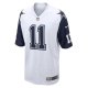 Men's Dallas Cowboys Micah Parsons Nike White Alternate Game Jersey