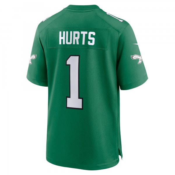 Youth Philadelphia Eagles Jalen Hurts Nike Kelly Green Game Jersey