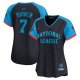 Women's National League #7 Trea Turner Nike Navy 2024 MLB All-Star Game Cool Base Jersey