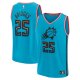 Men's Phoenix Suns Mikal Bridges Fanatics Teal Fastbreak Jersey - City Edition