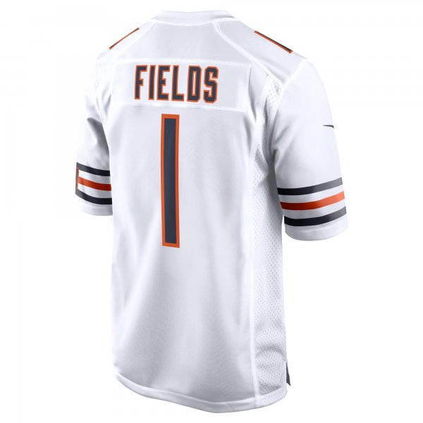 Youth Chicago Bears Justin Fields Nike White Game Jersey