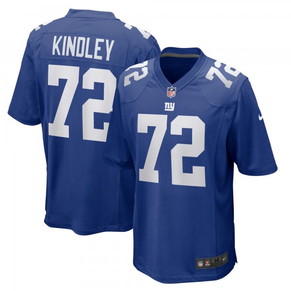 Men's New York Giants Solomon Kindley Nike Royal Home Game Player Jersey