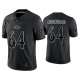 Men's Nike NFL Baltimore Ravens Tyler Linderbaum Reflective Limited Black Jersey