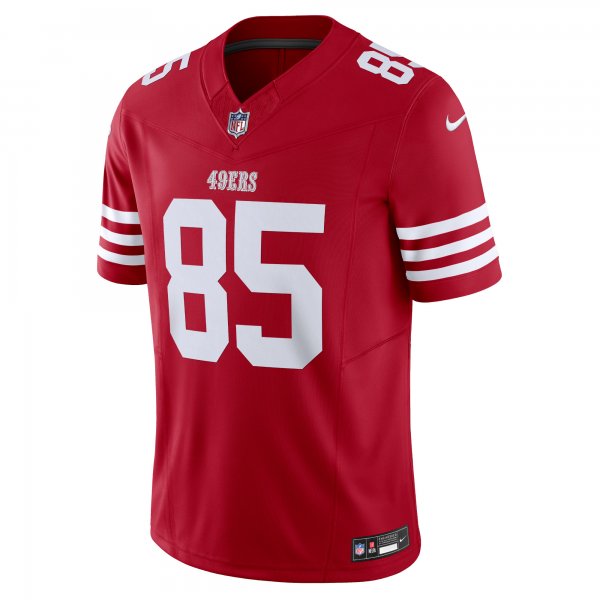 Men's San Francisco 49ers George Kittle Nike Scarlet Vapor F.U.S.E. Limited Jersey