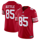 Men's San Francisco 49ers #85 George Kittle Nike Scarlet Vapor F.U.S.E. Limited NFL Jersey