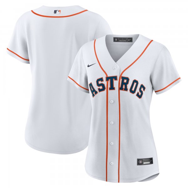 Women's Houston Astros Nike White Home Replica Team Jersey